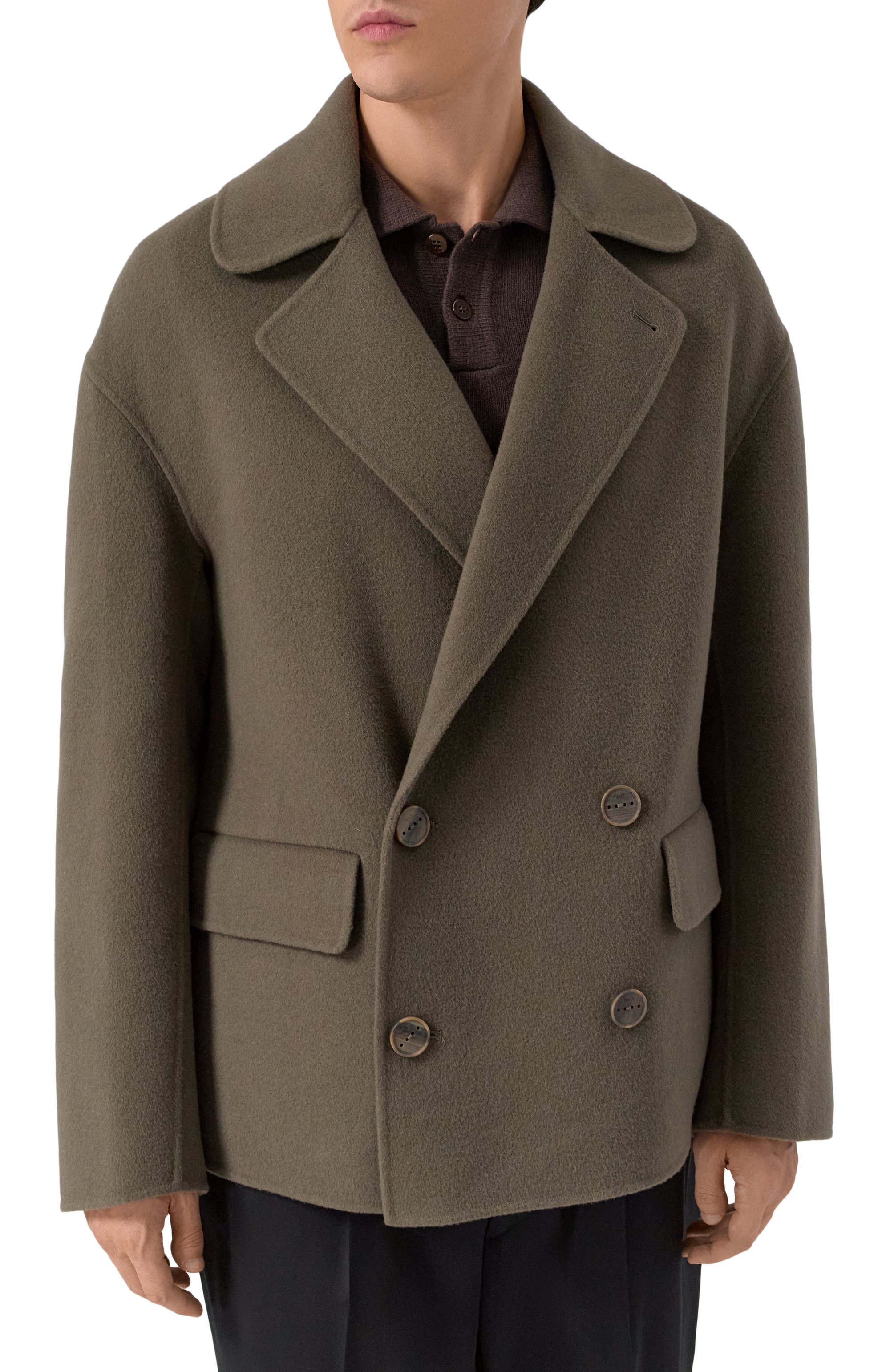 Шерстяное пальто HEVO, арт. GALESAN0 D 0/I700, фото 3