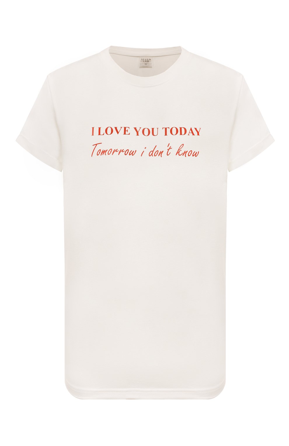 Хлопковая футболка SEVEN LAB, арт. CTR1.01.100.257.0845, фото 1