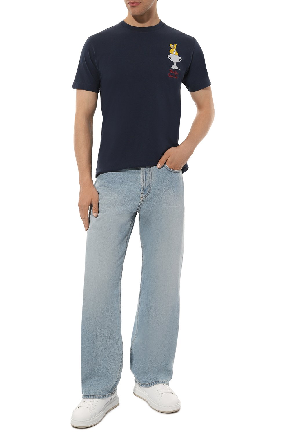 Хлопковая футболка MC2 SAINT BARTH, арт. STBM TSHIRT MAN/TSHM001/02203B, фото 2