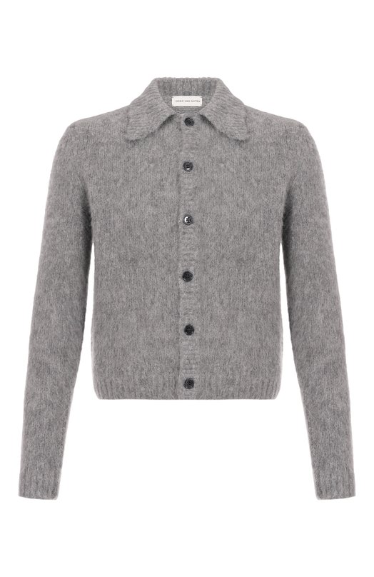 Шерстяной кардиган Dries Van Noten 021225-2709-804 Серый 021225-2709-804