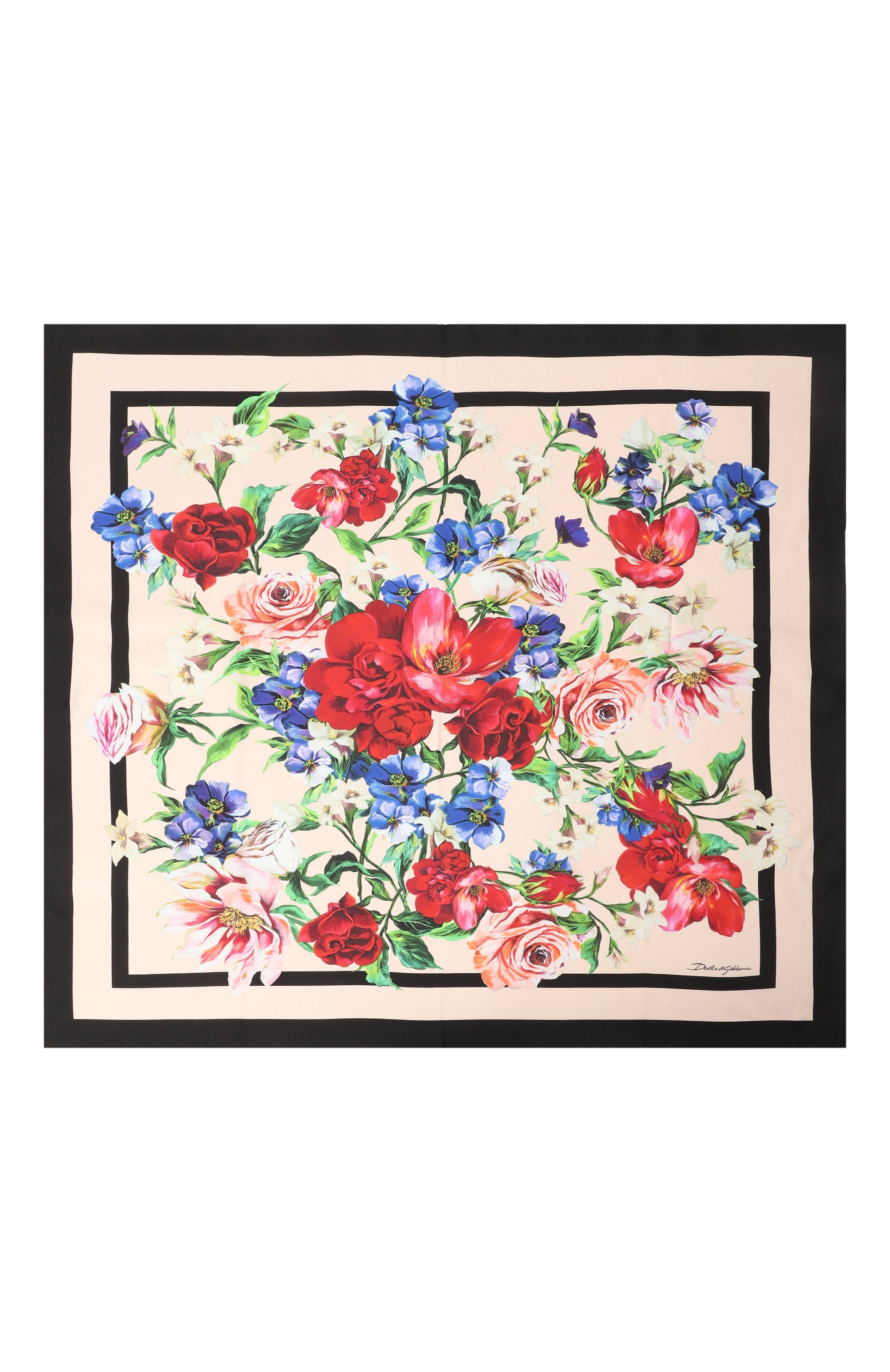 Шелковый платок DOLCE & GABBANA, арт. FN090R/GDC5G, фото 4