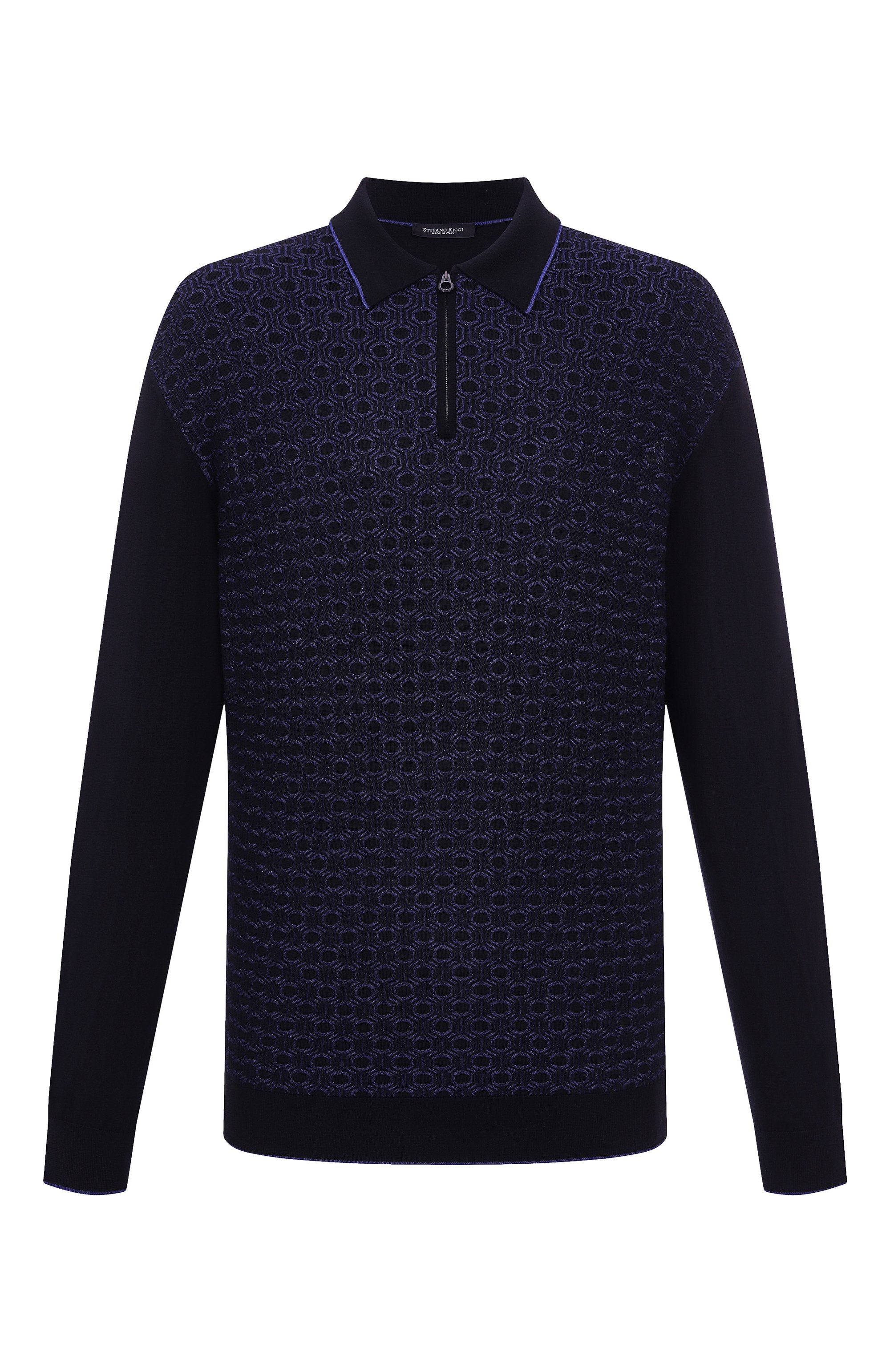 Поло из шерсти и шелка STEFANO RICCI, арт. KE06013P30/E25403, фото 1