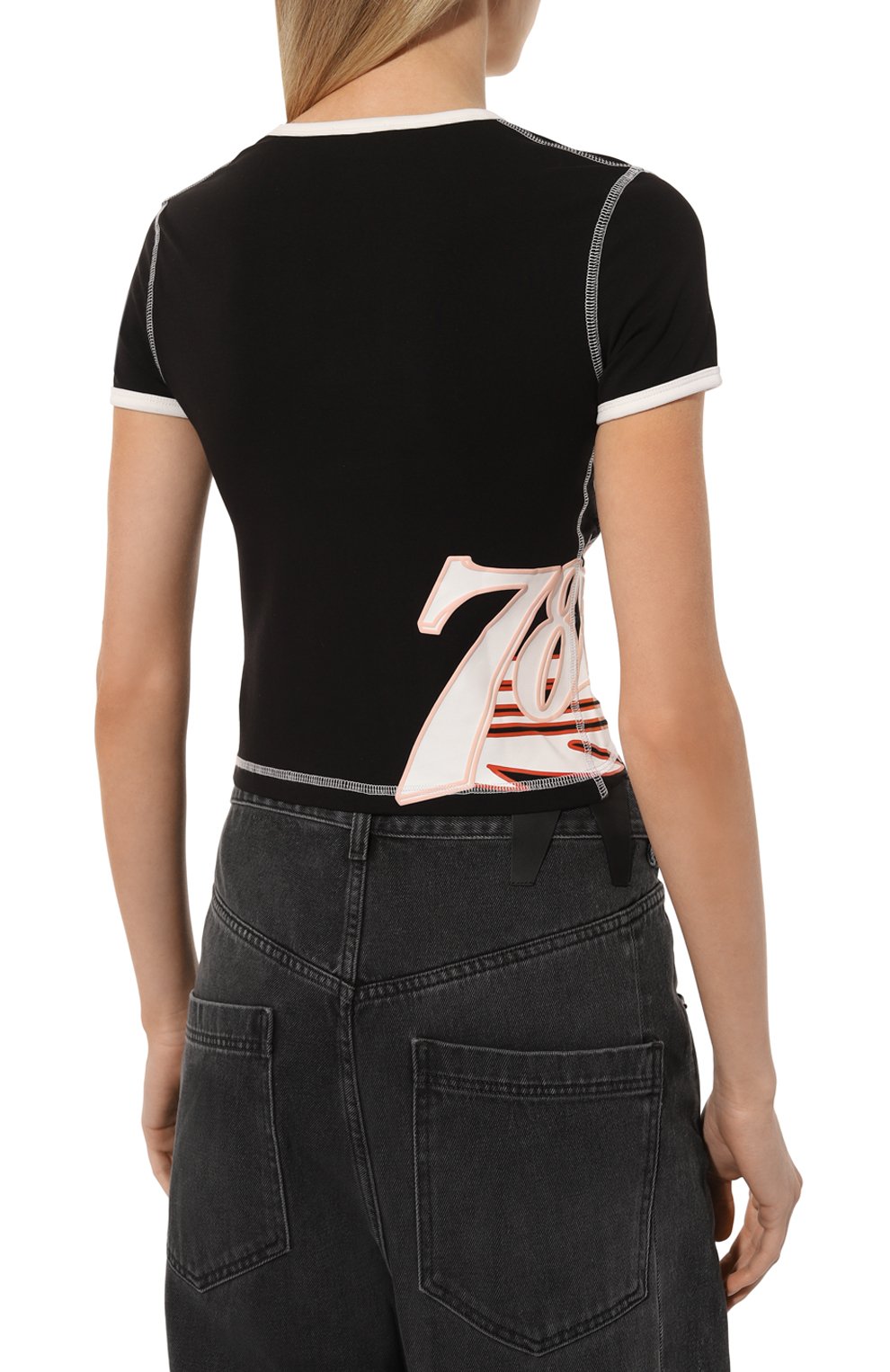 Хлопковая футболка DIESEL, арт. A12978/0AFAA, фото 4