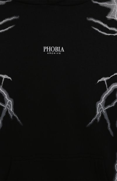 Хлопковое худи PHOBIA ARCHIVE, арт. PHK00568, фото 3