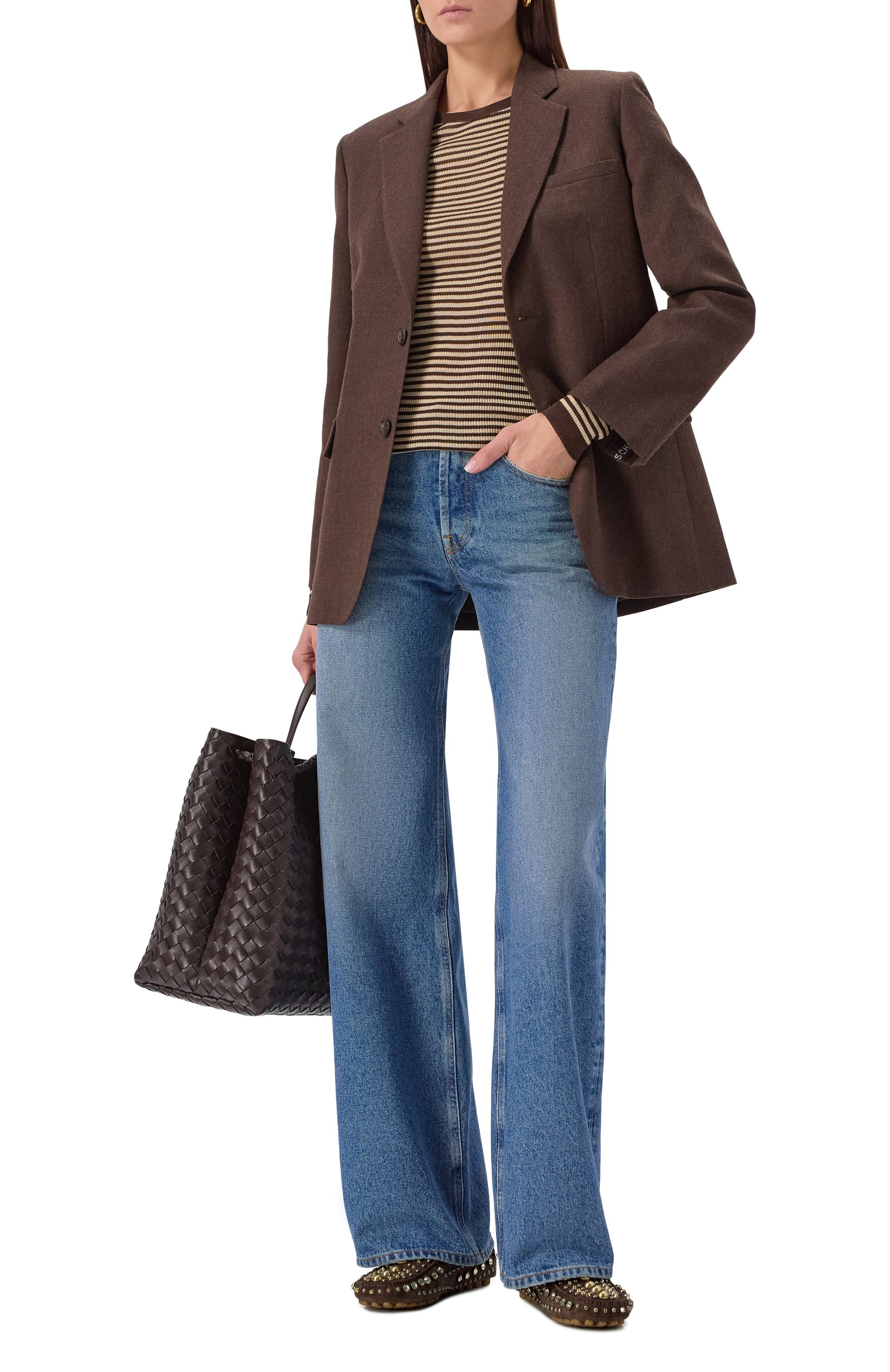 Замшевые мокасины fastaway VALENTINO, арт. 7W2S0MQ2/REW, фото 3