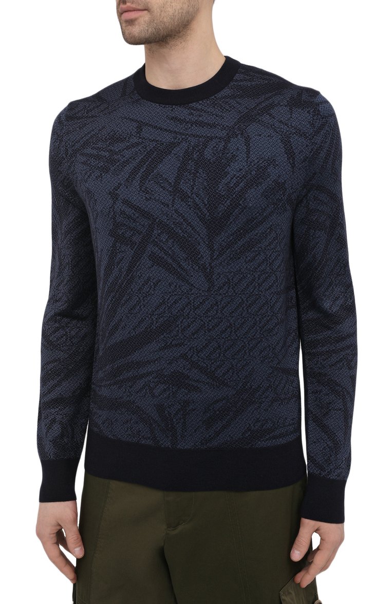 Джемпер из шелка и кашемира ZEGNA, арт. CWH91/110, фото 3