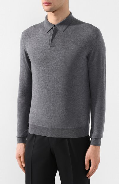 Шерстяное поло BERLUTI, арт. R14KPL11-003, фото 3