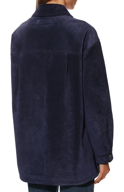 Замшевая куртка MIU MIU, арт. MPV801-054-F0016, фото 4