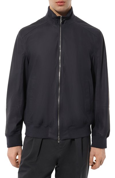 Кожаный бомбер BRUNELLO CUCINELLI, арт. MPJER1988, фото 3