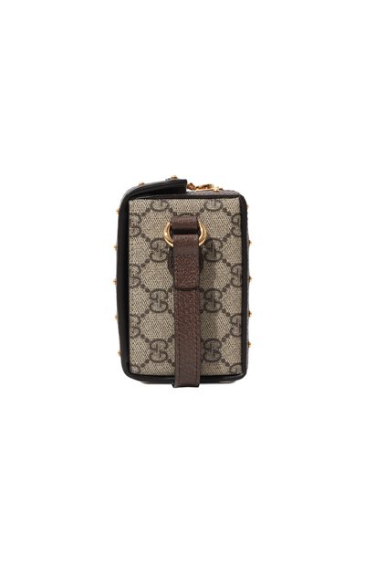 Сумка trunk gg mini GUCCI бежевого цвета по цене 187200 руб., арт. 678460 HUHEG, фото 4 Сумка trunk gg mini GUCCI, арт. 678460 HUHEG, фото 4