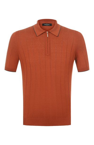 Мужская шелковое поло GRAN SASSO, арт. 43128/23510