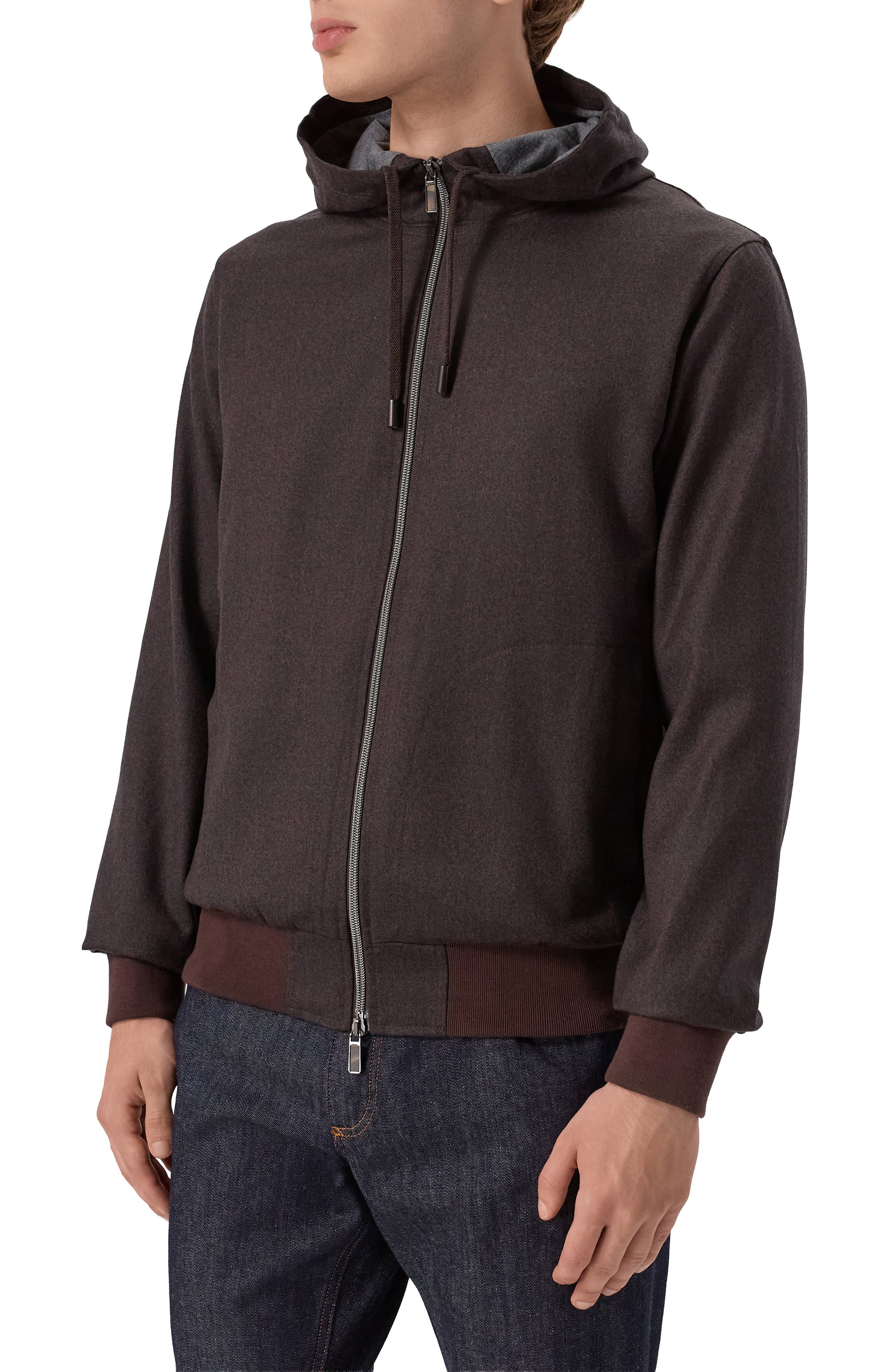 Шерстяная толстовка CAPOBIANCO, арт. 19M406.FL00., фото 3