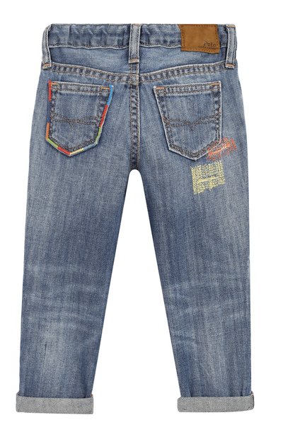 Джинсы с вышивкой POLO RALPH LAUREN, арт. 311749599, фото 2