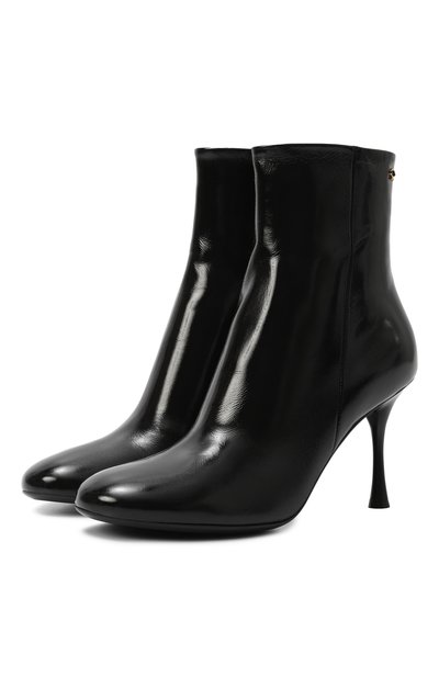 Женские лакированные ботильоны carla 85 GIANVITO ROSSI, арт. G72933.85LAC.NUINER0