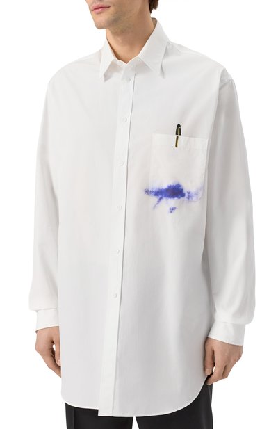 Хлопковая рубашка MOSCHINO, арт. A0211/0235, фото 3