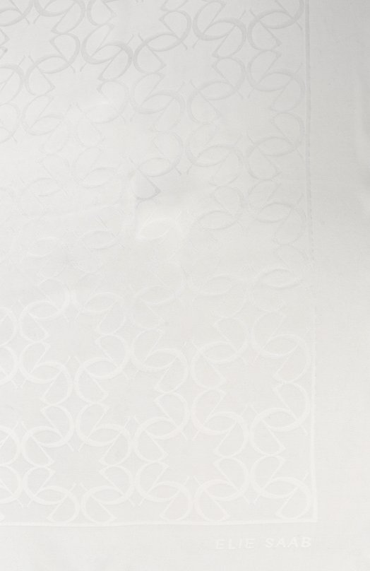 Шелковый шарф Elie Saab SE7018J5814F24 Белый  SE7018J5814F24 Фото 4