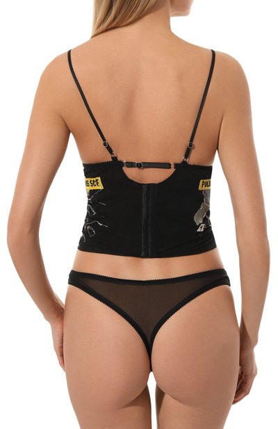 Трусы-стринги LOVE & SWANS черного цвета по цене 3100 руб., арт. BXBL, фото 3 Трусы-стринги LOVE & SWANS, арт. BXBL, фото 3