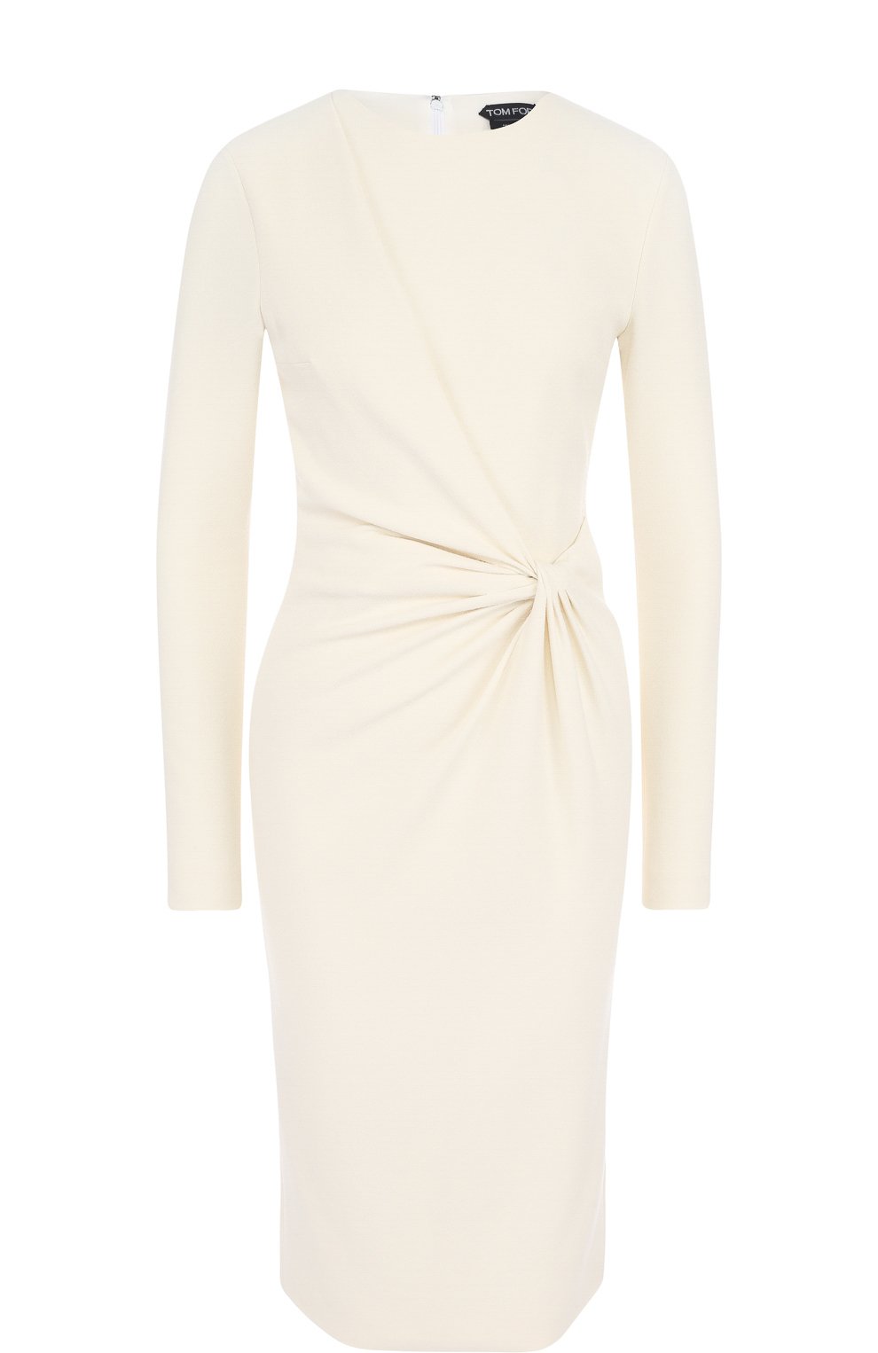Приталенное платье-миди с драпировкой TOM FORD, арт. AB2126-FAX300, фото 1