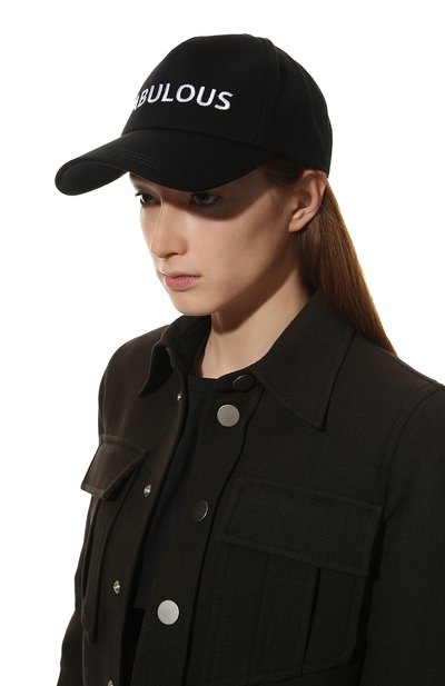 Хлопковая бейсболка SEVEN LAB, арт. CAP-F black, фото 2