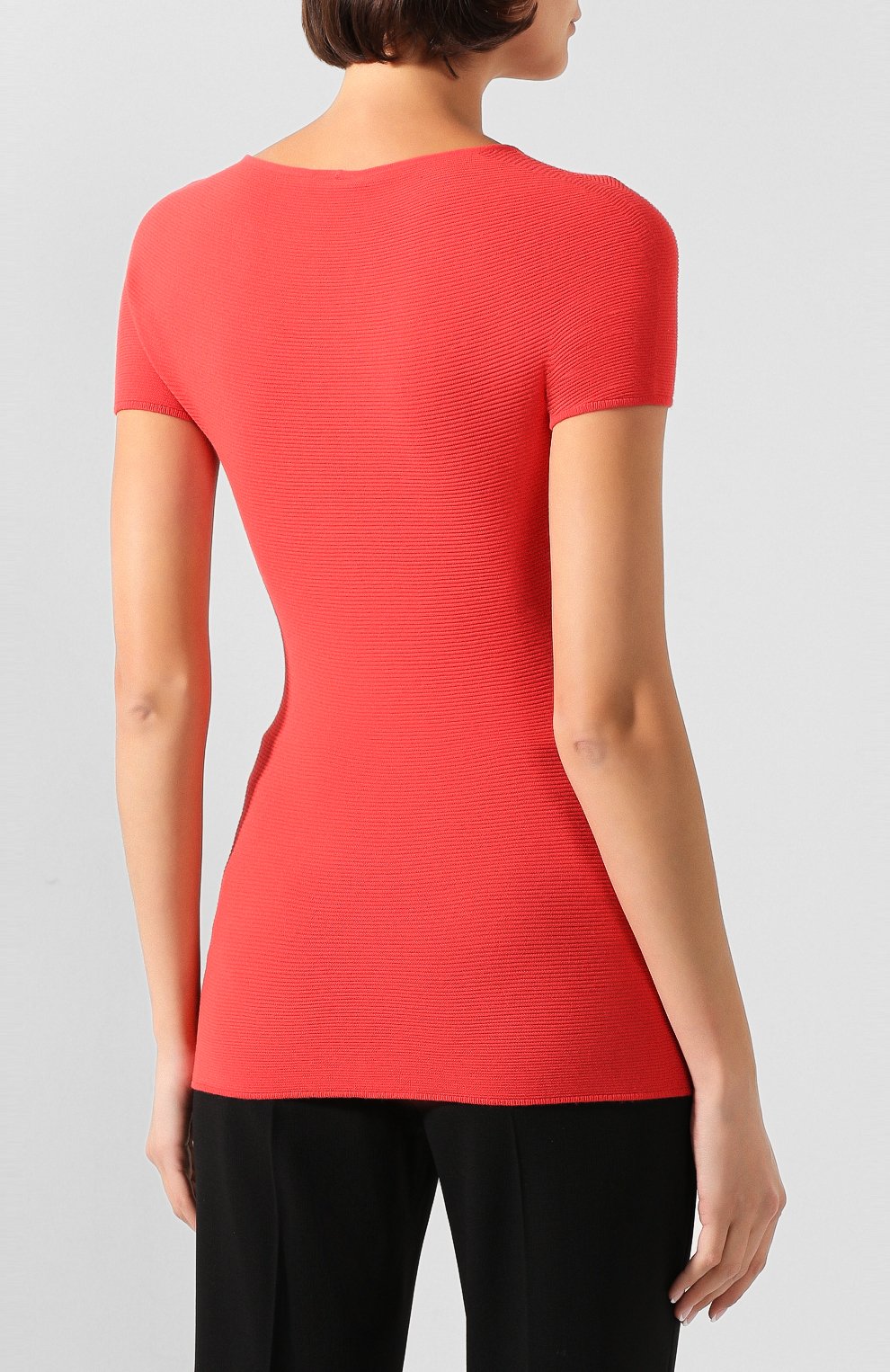 Топ GIORGIO ARMANI красного цвета по цене 54200 руб., арт. 6YAM32/AM05Z, фото 4 Топ GIORGIO ARMANI, арт. 6YAM32/AM05Z, фото 4
