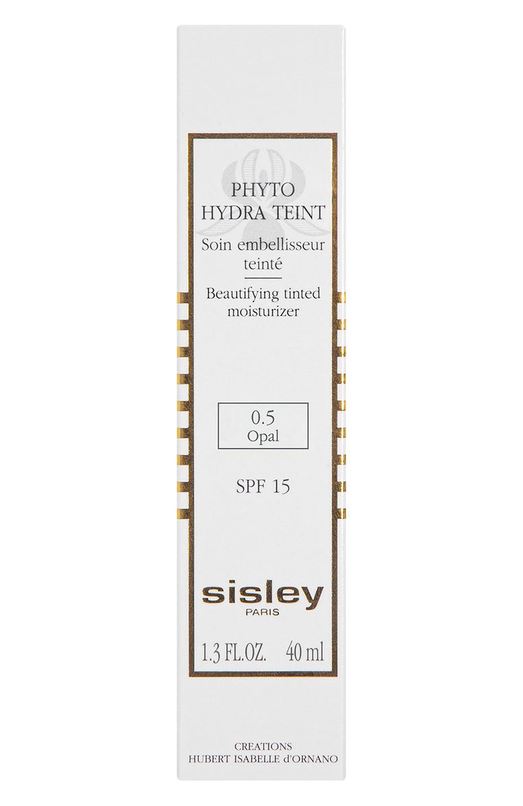 Увлажняющий оттеночный фитокрем spf 15, оттенок 0.5 бежево-розовый (40ml) SISLEY  цвета, арт. 164044 | Фото 3 (Финишное покрытие: Сатиновый; Региональные ограничения белый список (Axapta Mercury): Не проставлено; Нос: Не проставлено; SPF фильтр: Низкий (5-20))