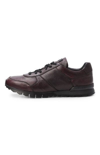 Кожаные кроссовки KITON, арт. USSA114N00126, фото 3