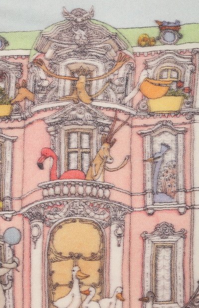 Одеяло из кашемира и шерсти ATELIER CHOUX голубого цвета по цене 15550 руб., арт. CASHMERE BLANKET-M0NCEAU MANSI0N, фото 3 Одеяло из кашемира и шерсти ATELIER CHOUX, арт. CASHMERE BLANKET-M0NCEAU MANSI0N, фото 3