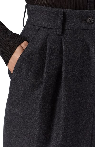 Шерстяная юбка DOLCE & GABBANA темно-серого цвета по цене 136500 руб., арт. F4DGHT/FU291, фото 5 Шерстяная юбка DOLCE & GABBANA, арт. F4DGHT/FU291, фото 5