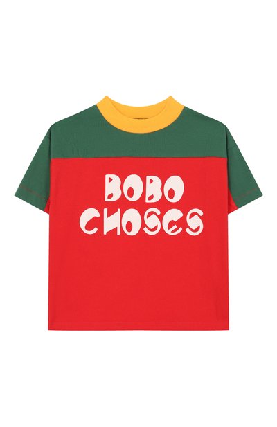 Хлопковая футболка BOBO CHOSES, арт. B225AC133