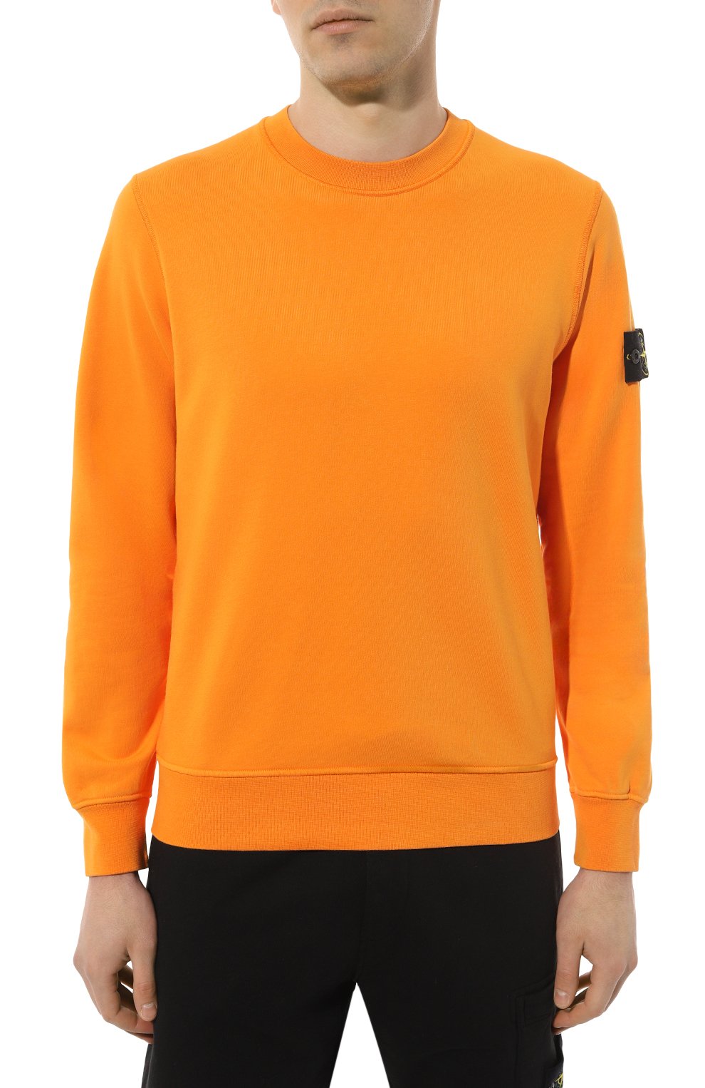 Хлопковый свитшот STONE ISLAND, арт. 101563051, фото 3