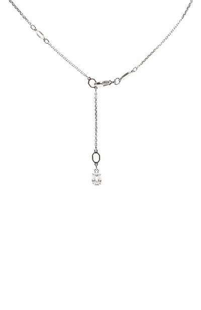 Колье matrix SWAROVSKI серебряного цвета по цене 15250 руб., арт. 5693897, фото 4 Колье matrix SWAROVSKI, арт. 5693897, фото 4