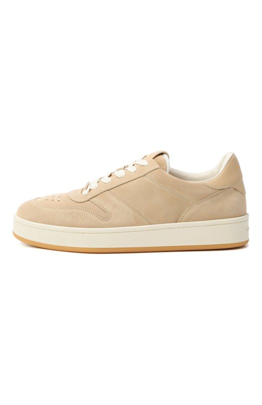 Замшевые кеды Slam Gianvito Rossi U25381.M1WMI.SUCSAND Бежевый  U25381.M1WMI.SUCSAND Фото 4