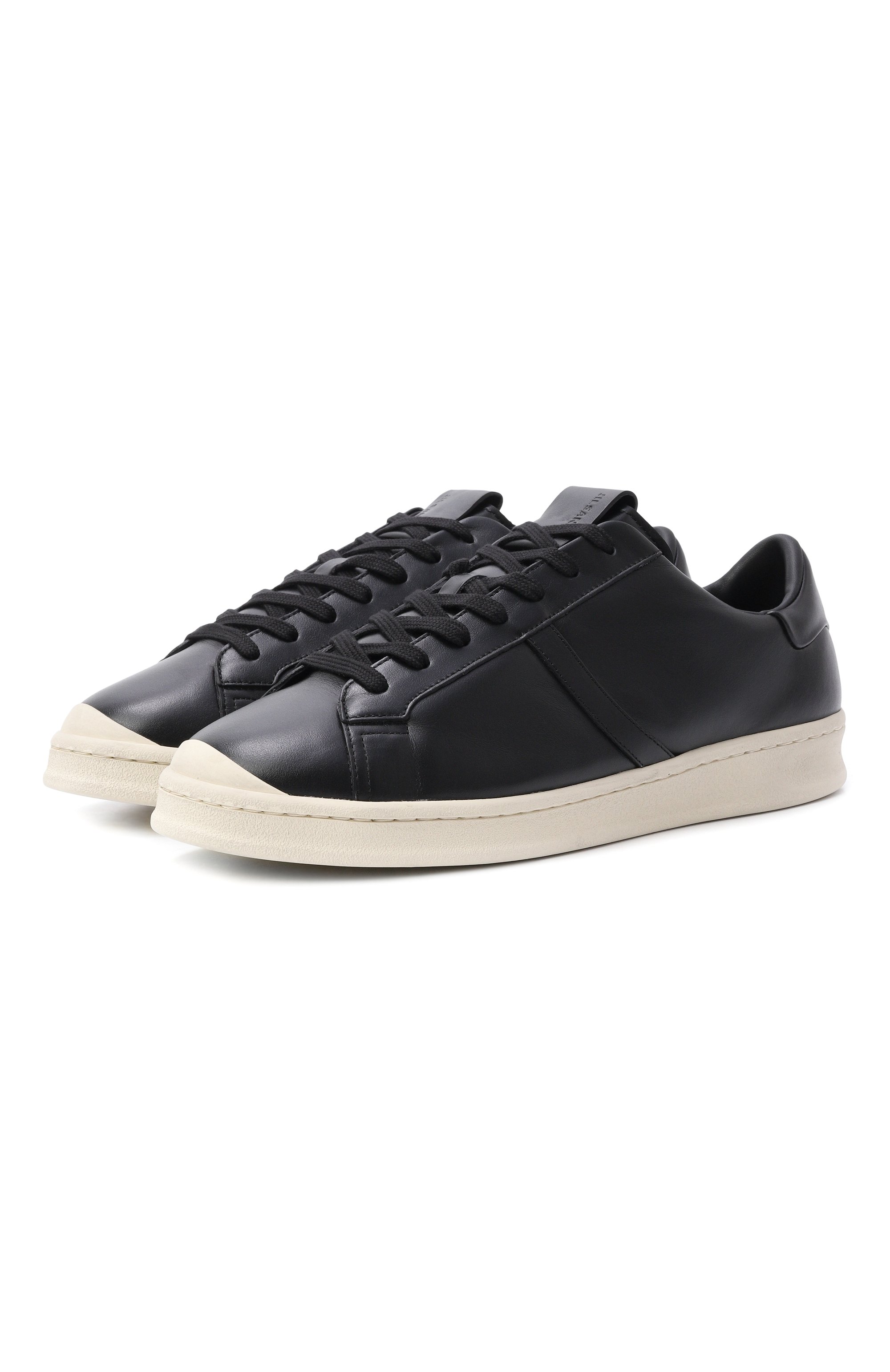 Кожаные кеды JIL SANDER, арт. J33WS0055/P7823, фото 1