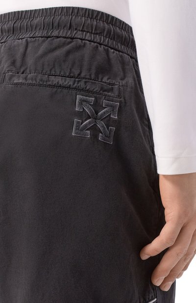 Хлопковые брюки OFF-WHITE, арт. 0MCJ03LS26FAB001, фото 5