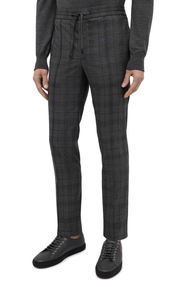 Шерстяные брюки BRIONI, арт. RPM20L/09AJ9/NEW SIDNEY, фото 1