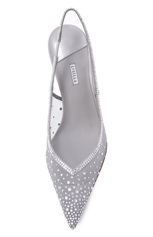 Текстильные туфли Nicole 80 Le Silla 4247D080BYPPGSL Серый  4247D080BYPPGSL Фото 6