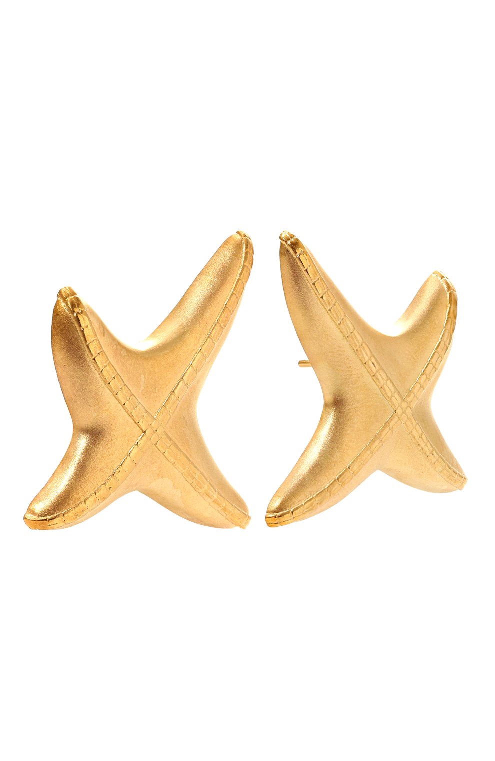 Серьги звёзды STATEMENTS, арт. AH E03З G, фото 3