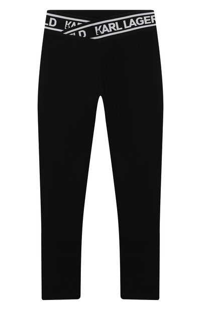 Легинсы KARL LAGERFELD KIDS, арт. Z30068