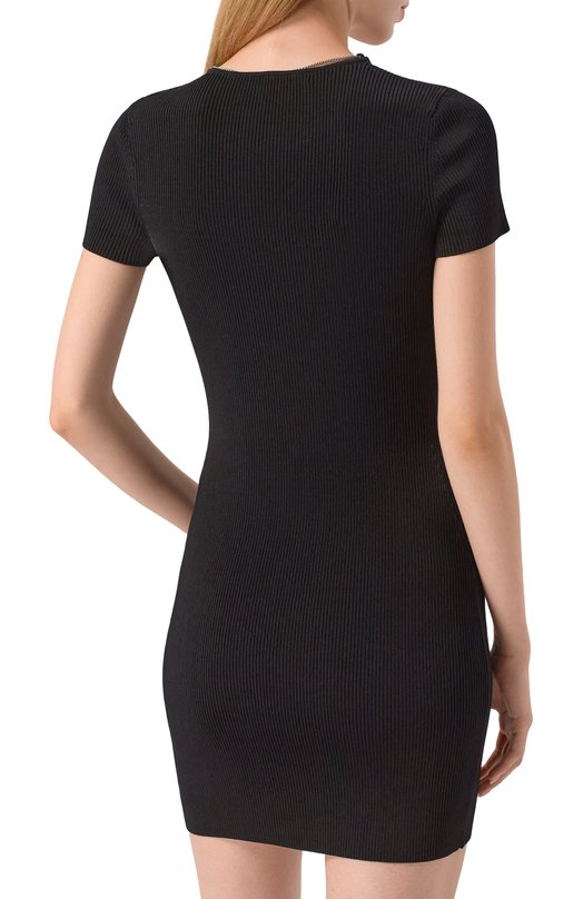 Платье из вискозы Alexander Wang 1KC3256063 Чёрный  1KC3256063 Фото 4