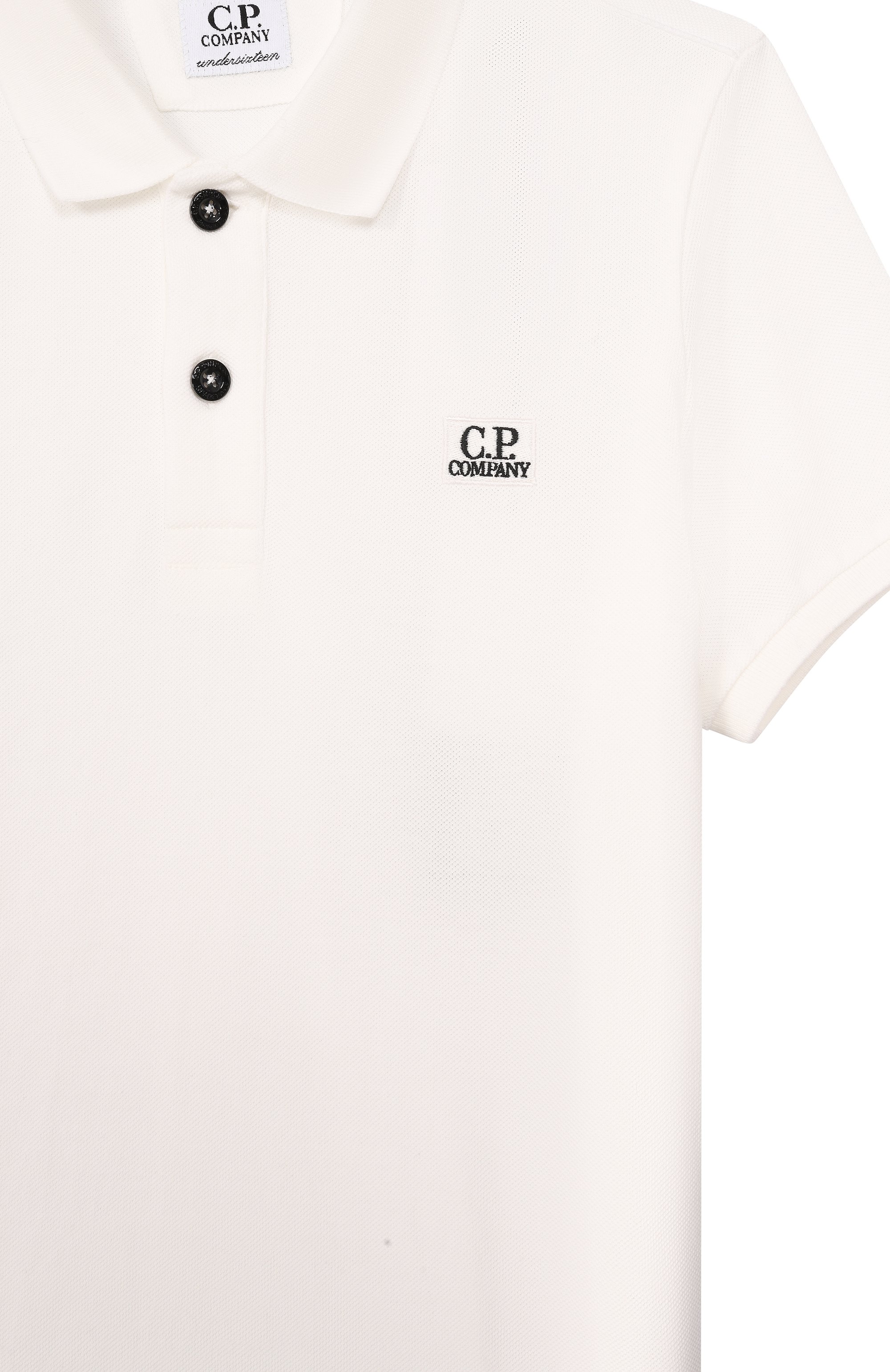Хлопковое поло C.P. COMPANY, арт. C0M000/LFA04_001, фото 3