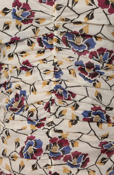 Хлопковое платье ISABEL MARANT ETOILE, арт. R02102-22P032E/SIRENY, фото 5