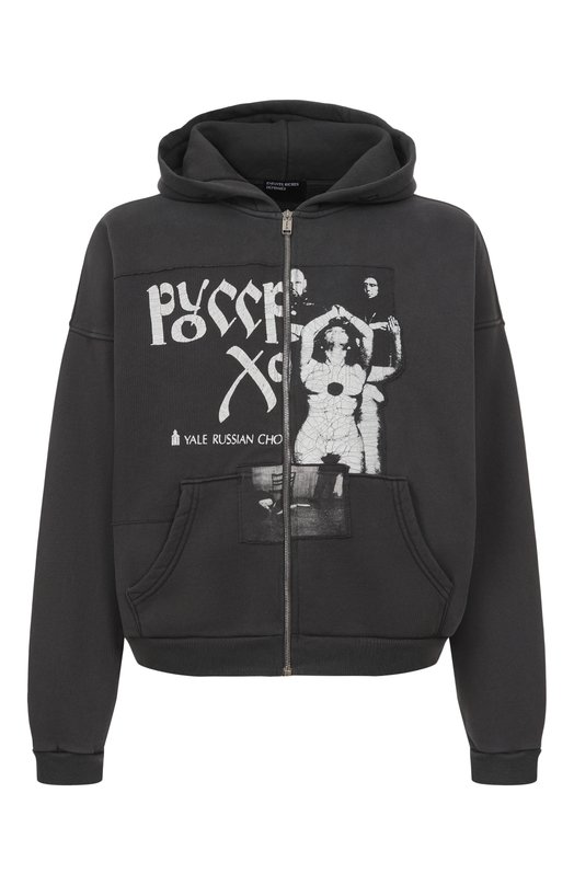 Хлопковая толстовка Enfants Riches Deprimes 020-493/C0TT0N Чёрный 020-493/C0TT0N