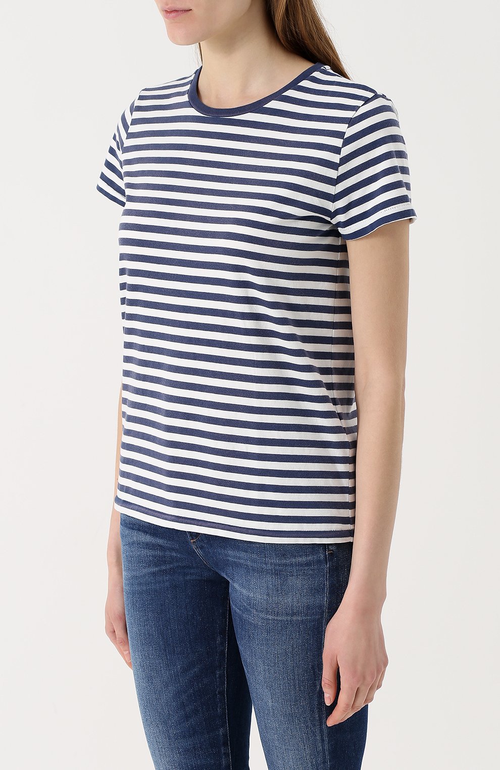 Футболка прямого кроя в полоску POLO RALPH LAUREN, арт. 211663098, фото 3