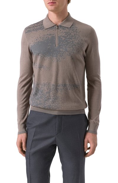 Поло из кашемира и шелка ZILLI, арт. KZP001M0330VSHD00, фото 3