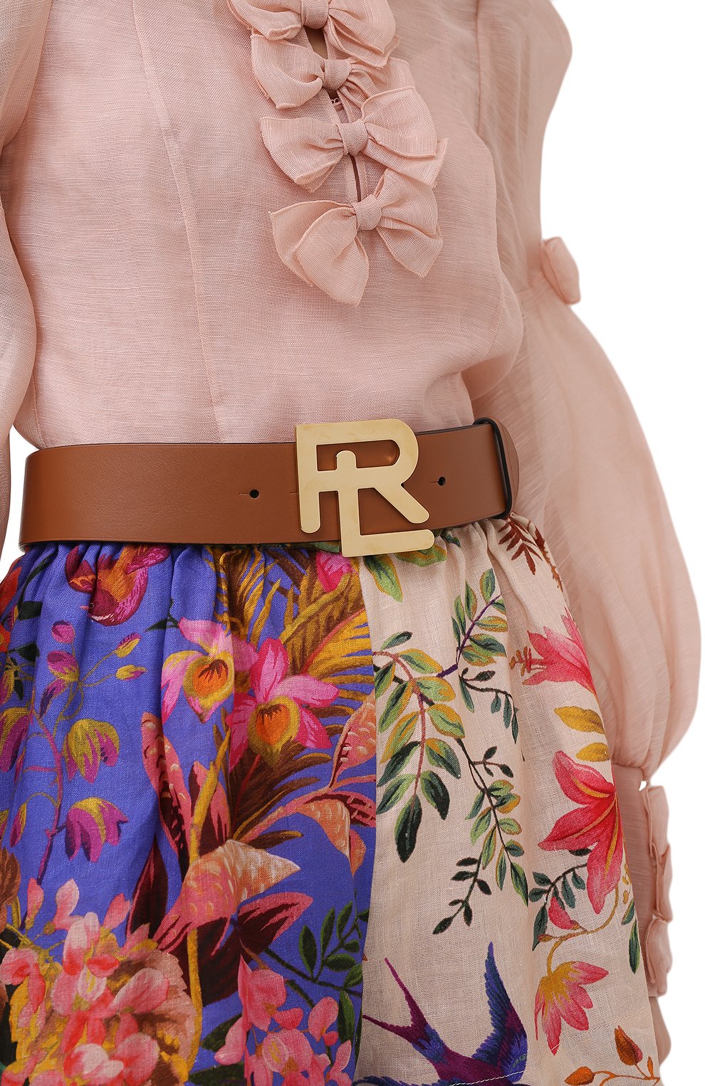 Кожаный ремень RALPH LAUREN, арт. 408867194, фото 2