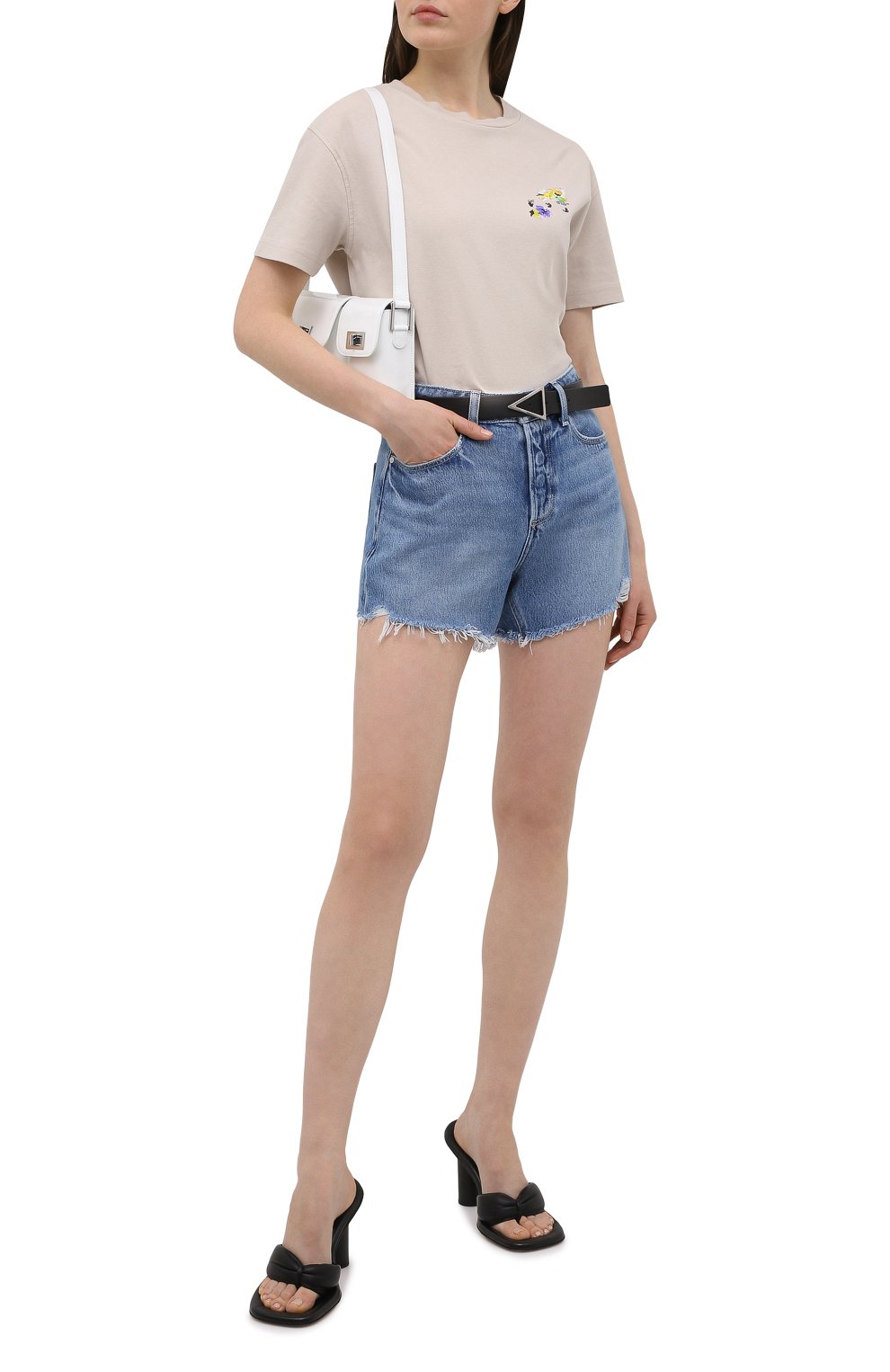 Хлопковая футболка OFF-WHITE, арт. 0WAA089S21JER002, фото 2
