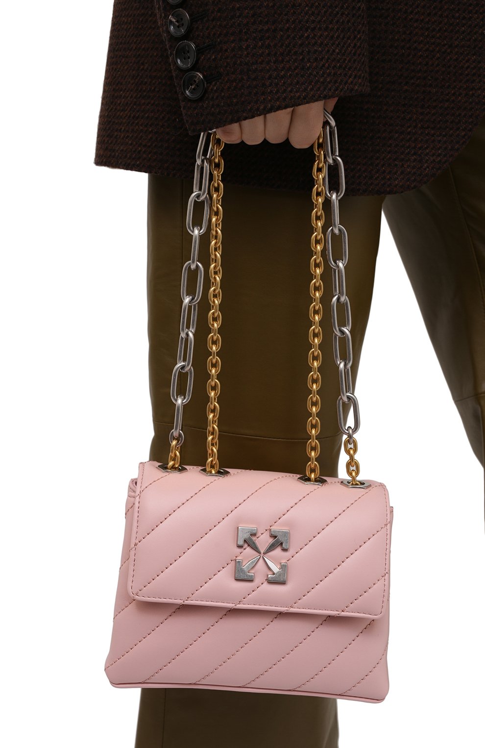 Сумка jackhammer OFF-WHITE, арт. 0WNN007S21LEA002, фото 2