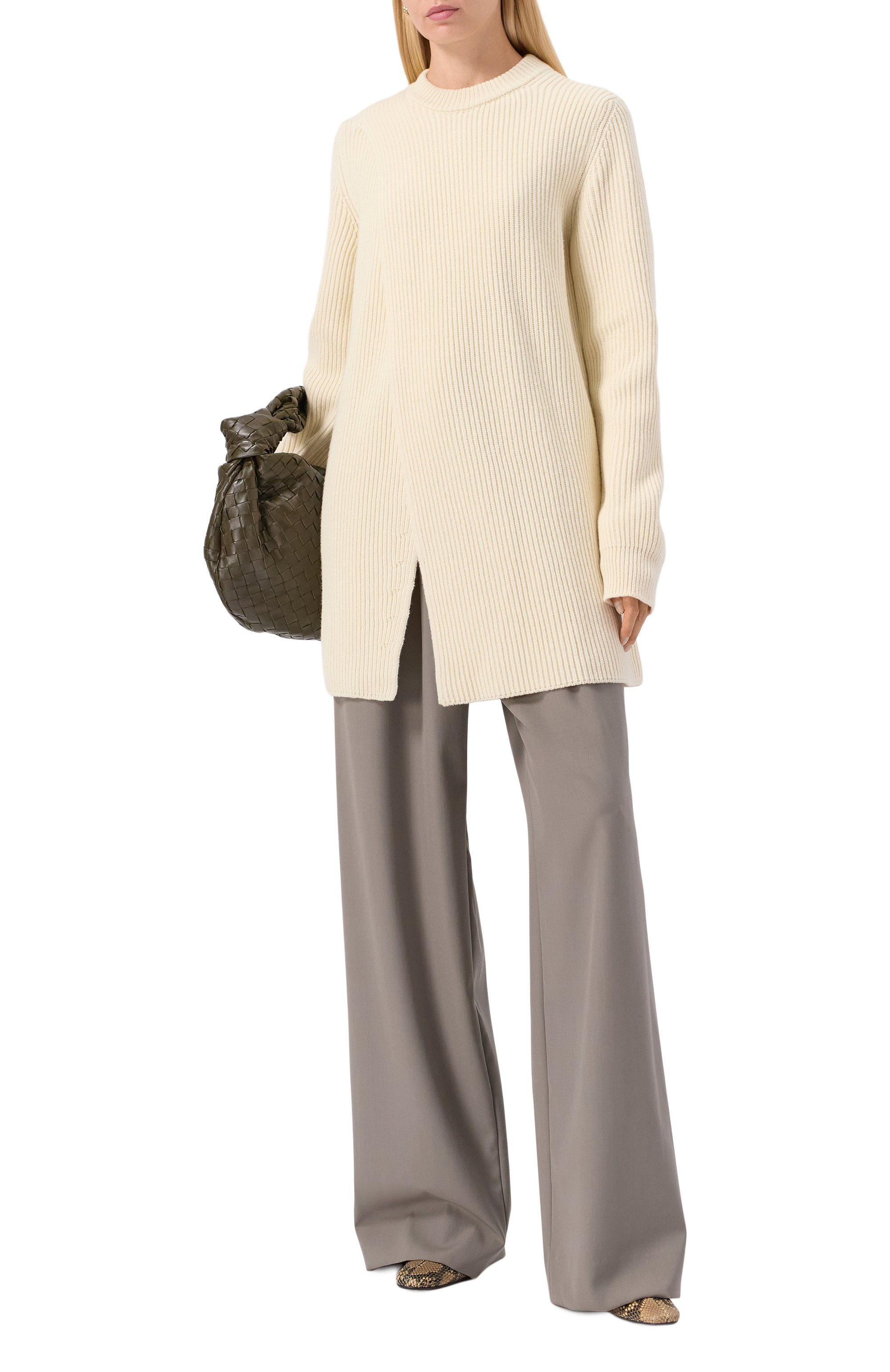 Шерстяное платье JIL SANDER, арт. J02GP0239/J14737, фото 2