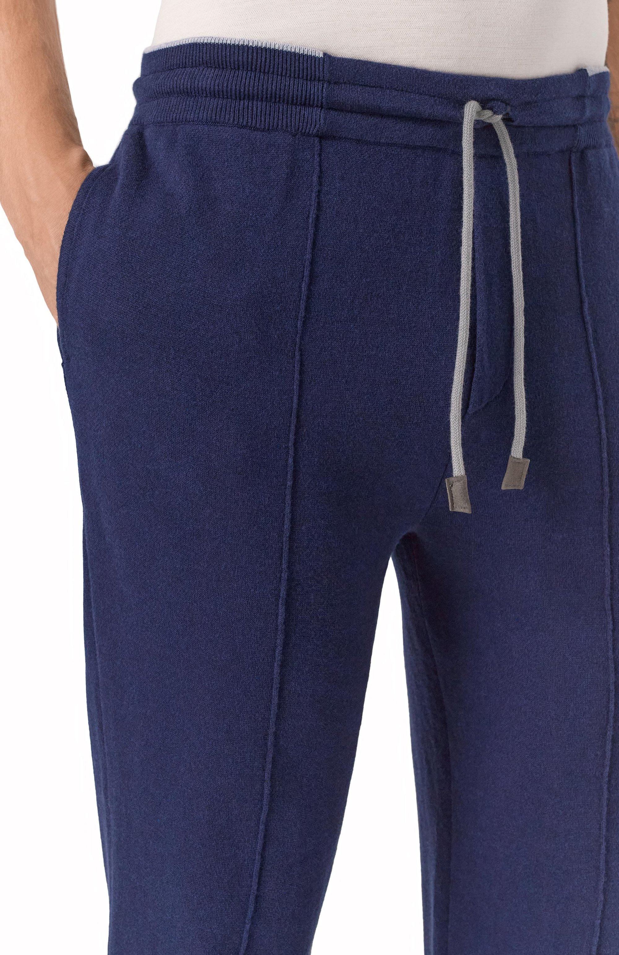 Брюки из хлопка и кашемира GRAN SASSO, арт. 57141/23202, фото 5