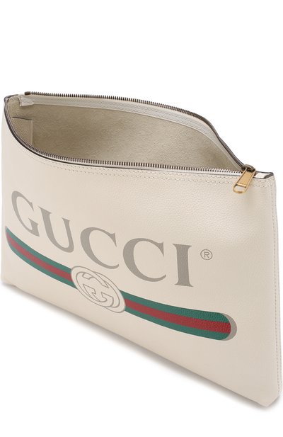 Кожаная папка для документов на молнии GUCCI, арт. 500984/0GCAT, фото 3